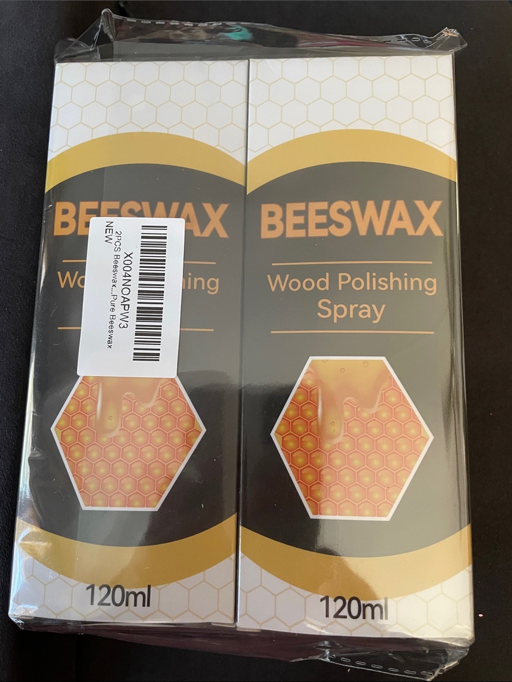 Wood Polishing Spray โ Golden Honey Finish (120ml) Bundle x2